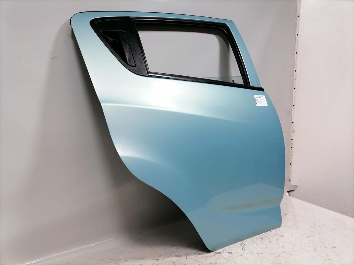 Chevrolet Spark original T&uuml;r hinten rechts GJS Ice Teal Rohbau Bj.2012